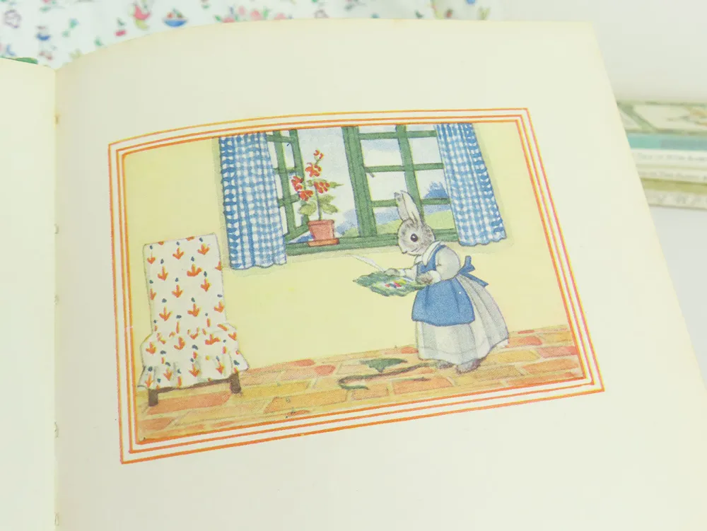 Cottontails Baby Vintage | Vintage Bunnies*VINTAGE book - Little Grey Rabbit's Paint-Box (1970)