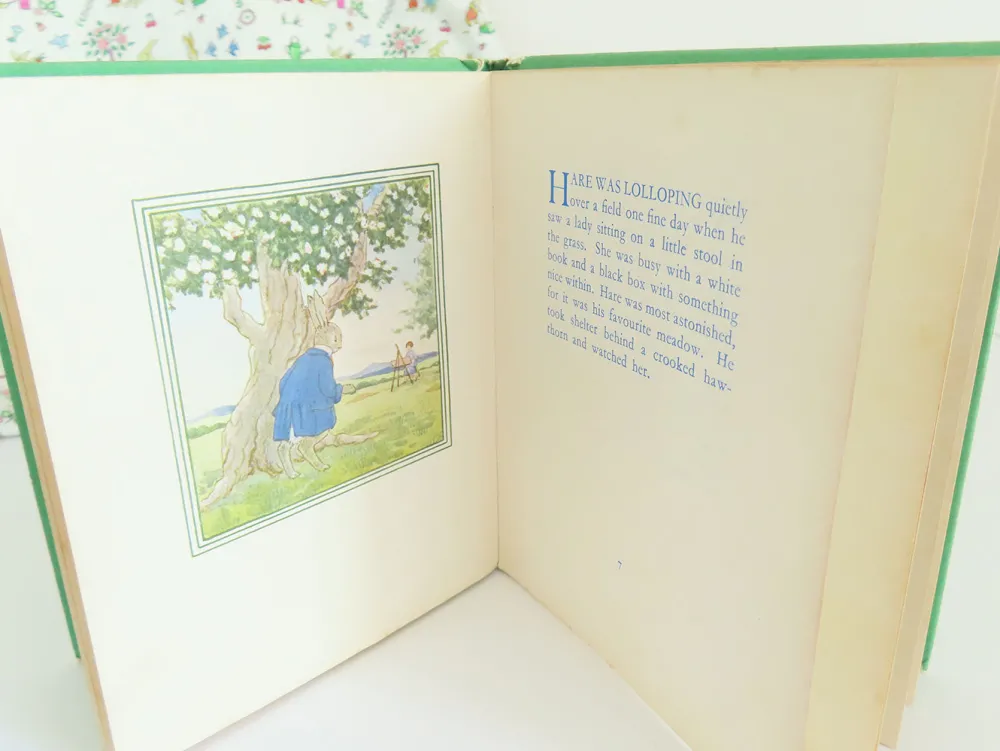 Cottontails Baby Vintage | Vintage Bunnies*VINTAGE book - Little Grey Rabbit's Paint-Box (1970)