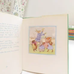 Cottontails Baby Vintage Bunnies | Vintage*VINTAGE book - Little Grey Rabbit's Pancake Day with DJ (1967 - first edition)