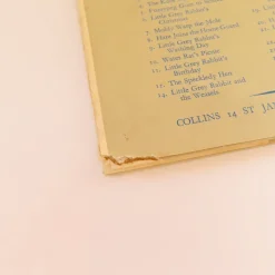 Cottontails Baby Vintage | Vintage Bunnies*VINTAGE book - Little Grey Rabbit to the Rescue - A Play