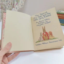 Cottontails Baby Vintage | Vintage Bunnies*VINTAGE book - The Squirrel The Hare and The Little Grey Rabbit (1945)