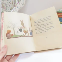 Cottontails Baby Vintage | Vintage Bunnies*VINTAGE book - The Squirrel The Hare and The Little Grey Rabbit (1945)