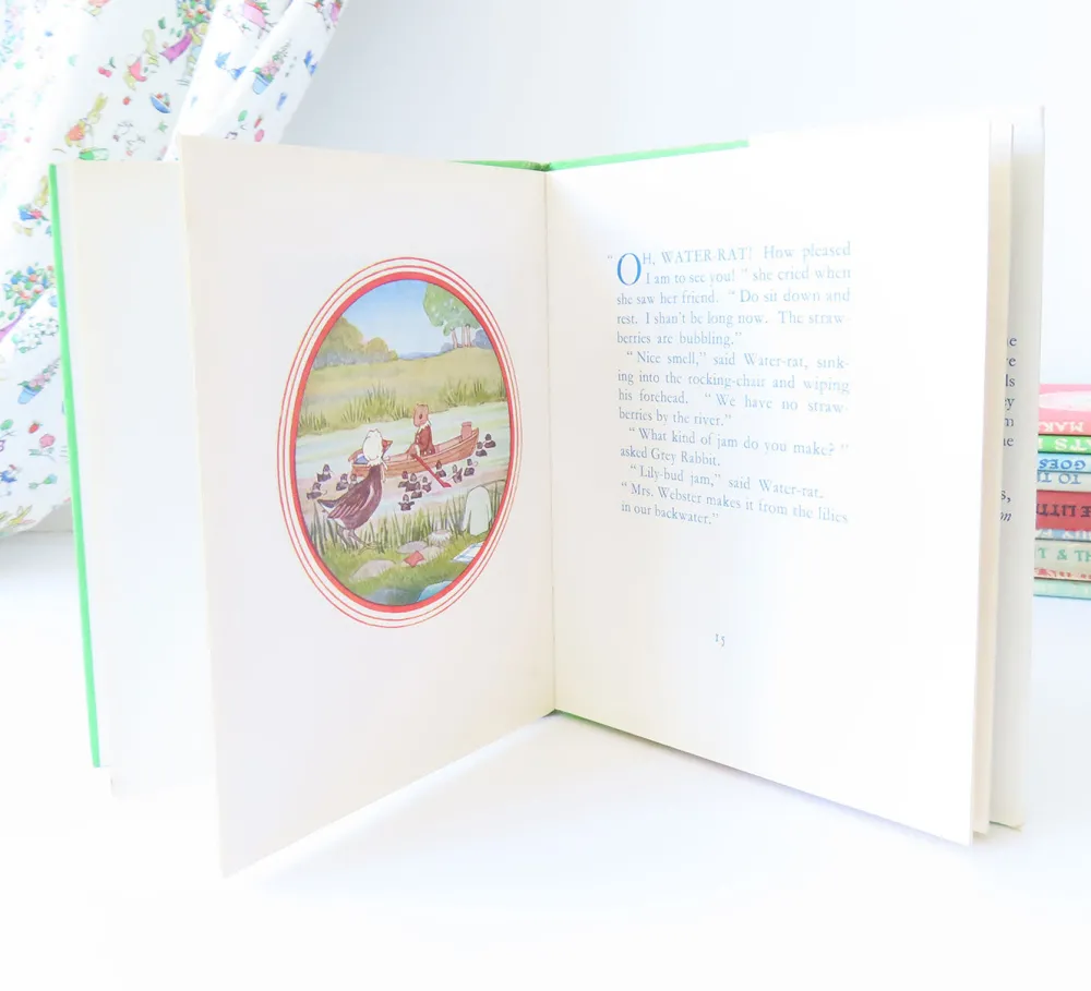 Cottontails Baby Vintage | Vintage Bunnies*VINTAGE book - Water-Rat's Picnic (1969)