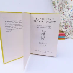 Cottontails Baby Vintage | Vintage Bunnies*VINTAGE Ladybird book - Bunnikin's Picnic Party (1971)