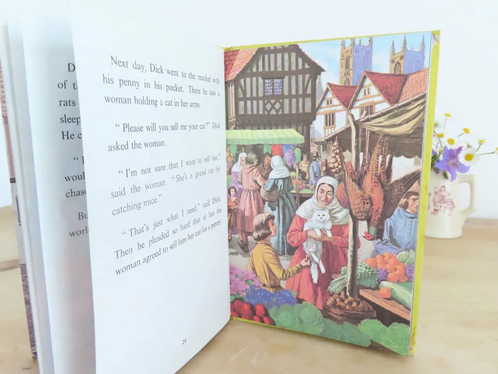 Cottontails Baby Vintage*VINTAGE Ladybird book - Dick Whittington (1970s)