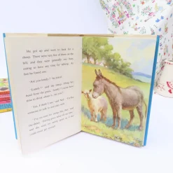 Cottontails Baby Vintage*VINTAGE Ladybird book - Ned the Lonely Donkey with DJ (late 1950s)