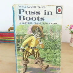 Cottontails Baby Vintage*VINTAGE Ladybird book - Puss in Boots (1970s)