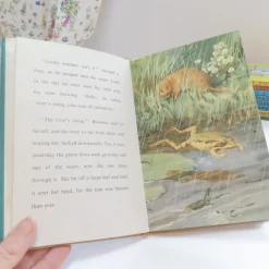 Cottontails Baby Vintage*VINTAGE Ladybird book - The Sleepy Water Vole with DJ (late 1950s)