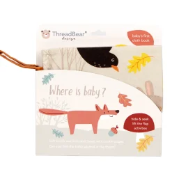 Cottontails Baby Musical & Activity | Musical & Activity*Where is Baby? Woodland crinkly cloth book