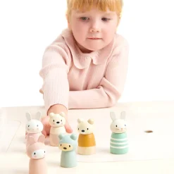 Cottontails Baby Wooden Bunnies | Wooden Toys*Wooden Bunny Family