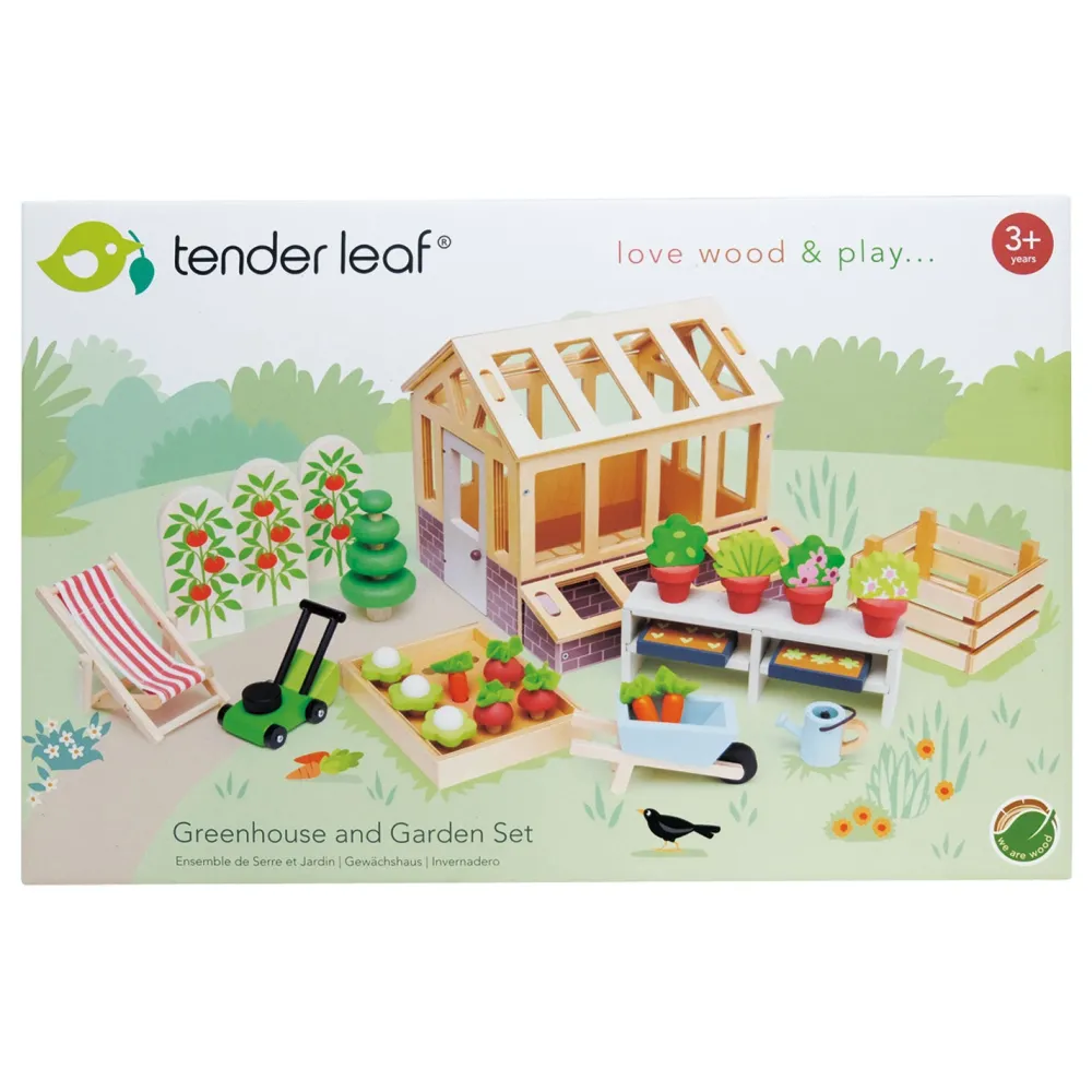 Cottontails Baby Garden & Nature | Wooden Toys*Wooden Greenhouse & Garden