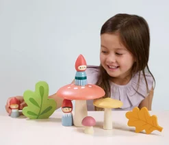 Cottontails Baby Wooden Toys*Woodland Gnome Family